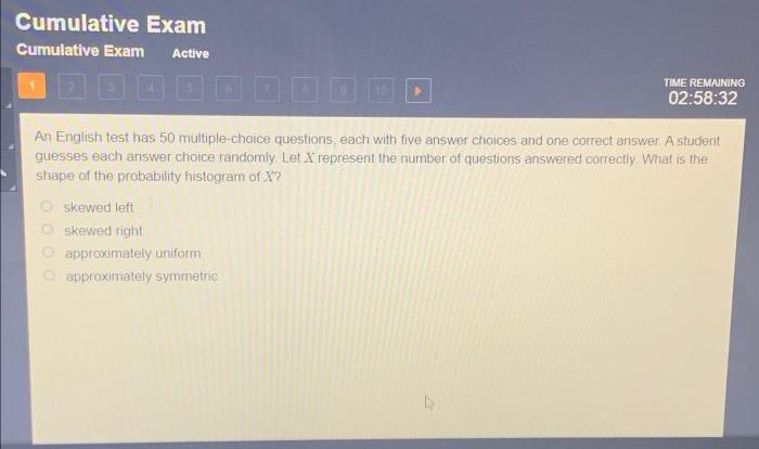 Cumulative exam cumulative exam review